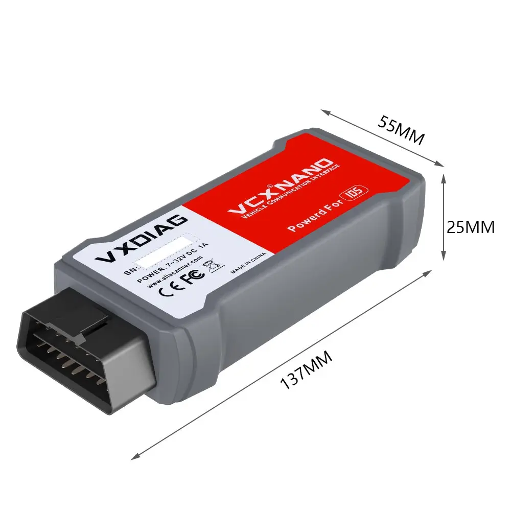 VXDIAG USB VCX NANO for Ford/Mazda 2 in 1 Diagnostic Tool Supports Win10