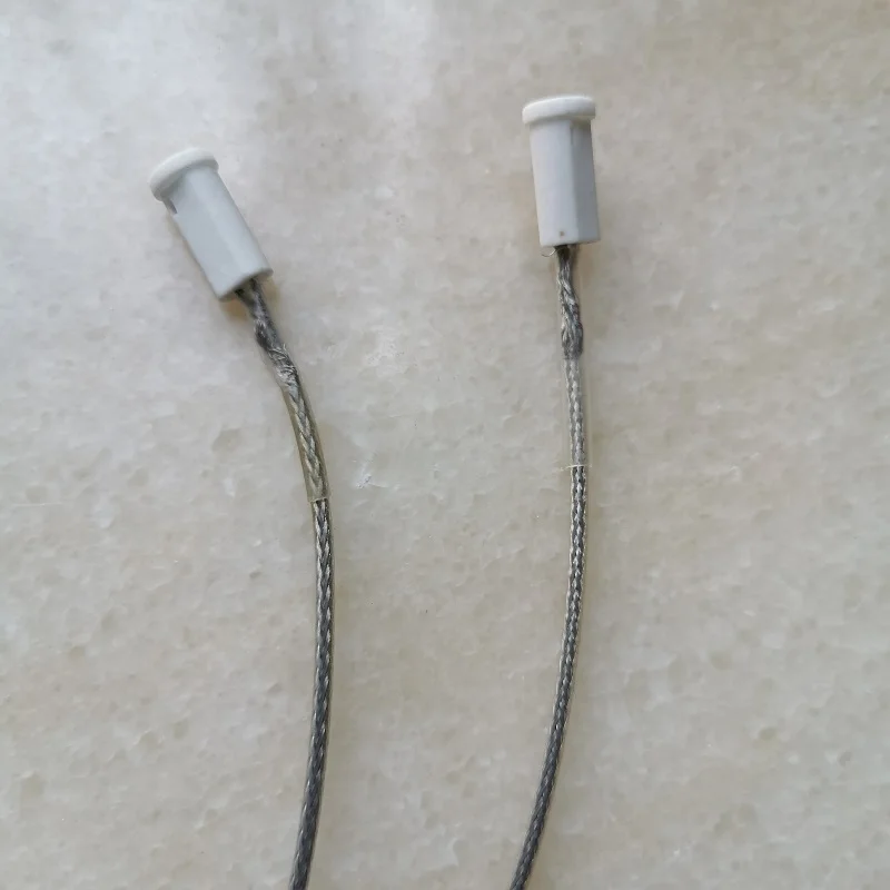 10pcs G4 Ceramic Socket Lampholder Plug with 0.3mm2 (22AWG) Braided Coaxial Cable for Chandelier Crystal Lamp