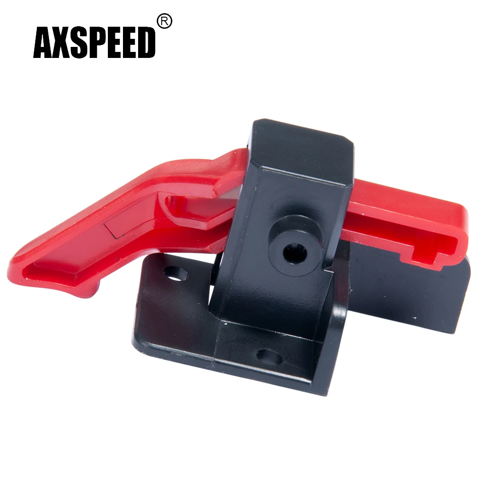 AXSPEED ABS Plastic Easy Start ESC Trigger Switch Bracket Car Shell Power Transfer Switch for TRX-4 TRX4 1/10 RC Car