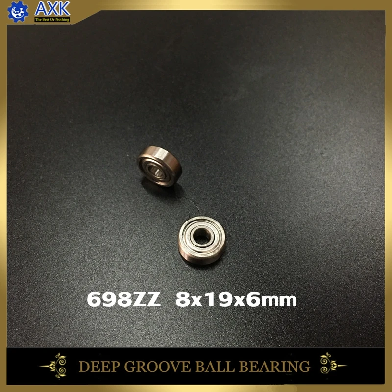 698ZZ Bearing ABEC-5 10PCS 8x19x6 mm Miniature 698Z Ball Bearings 698 ZZ EMQ Z3V3 Quality