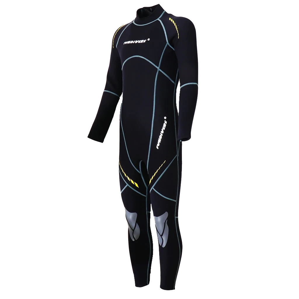 Tauch-Neoprenanzug Premium-Neopren-Neoprenanzug 3 mm Herren Damen Freedive Thermo-Neoprenanzug Voller Jackenanzug Ganzkörper-Badeanzug