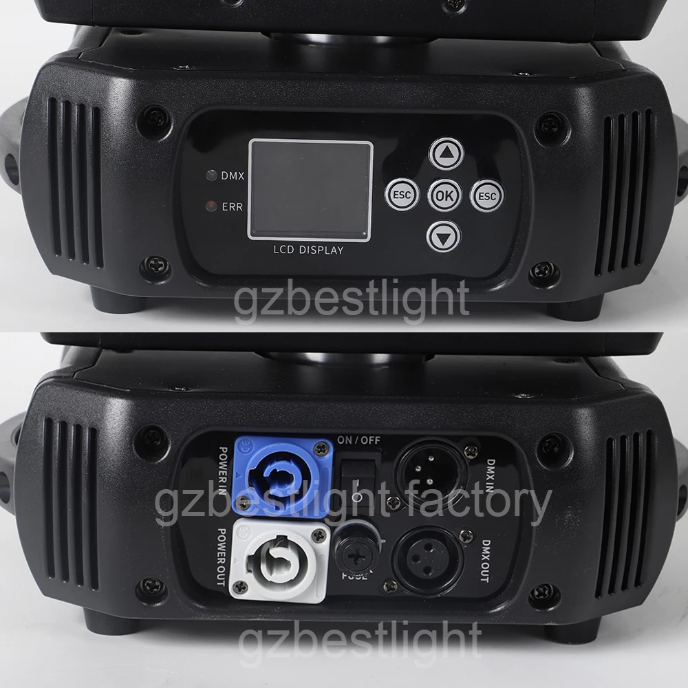 Imagem -06 - Stocks Led Beam Spot Wash 200 Moving Head Light High Bright Strong Beam Como Laser Bsw 200 3in 1