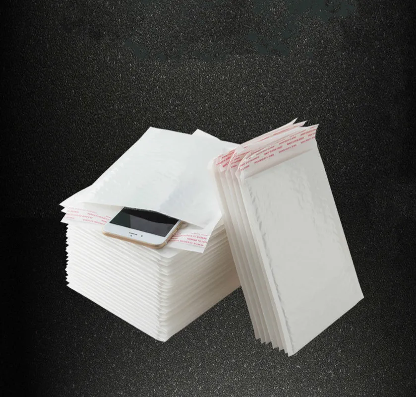 20*25cm White Paper Envelopes Wedding Party Invitation Greeting Cards Paper Gift bag Pearl Film Bubble Envelope Mailing Bags