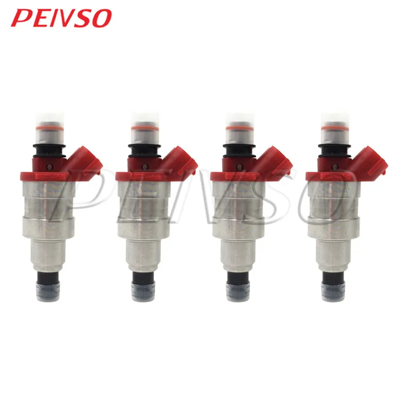 PEIVSO 4pcs G609-13-250 A46-00 Fuel Injector For MAZDA B2600 2.6L 1990-1993 MPV 2.6L 1990-1994