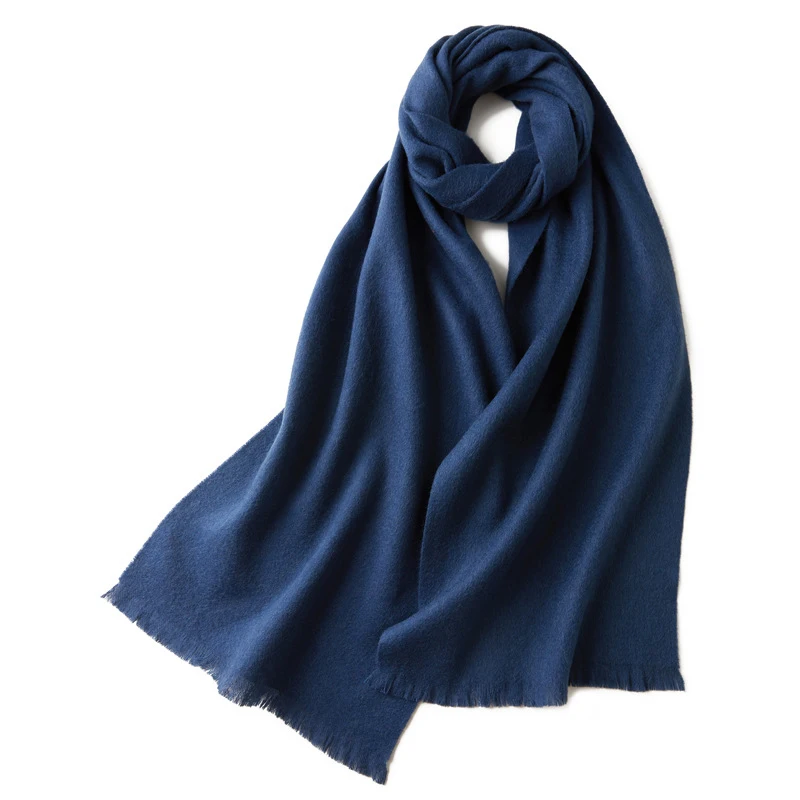 Winter Wool Knitted Scarf Warm Soft Women Keep Warm Bufandas Cachecol Cotton Scarves Men New Lady Scarf Gifts Cute Scarf