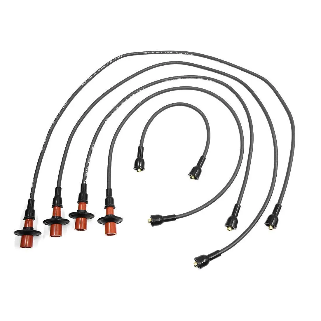 Car Spark Plug Wires Set of 5, Ignition Cable Wire for 1946-1979 Volkswagen Fit Part# 09001