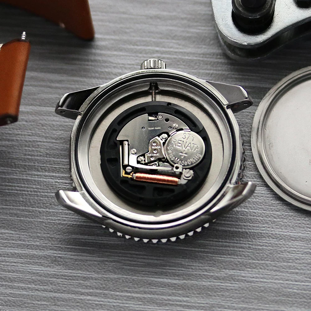 Genuine Ronda 515.24H Quartz Movement 515H GMT Hand Multifunction Watch Mechanism Datewheel Japan Maxell SR920SW Battery