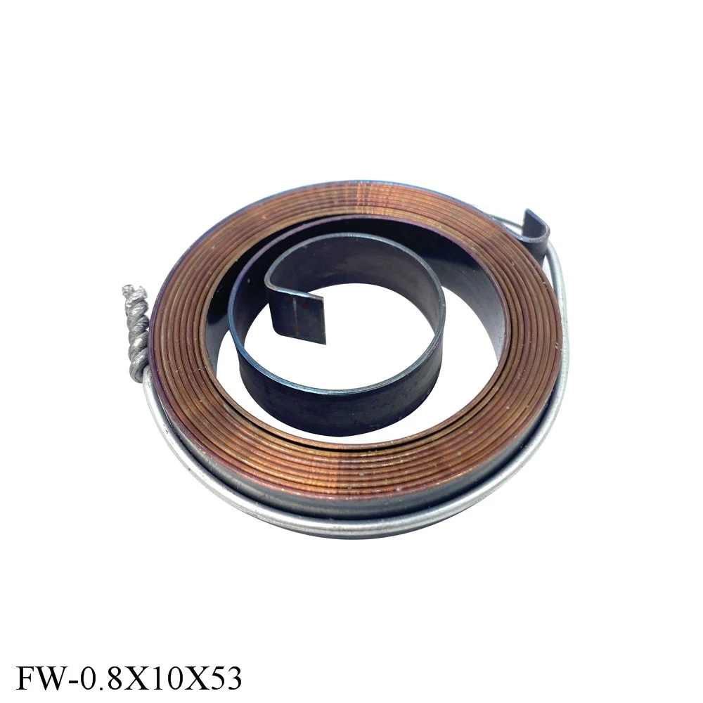 customized steel ribbon coil volute spiral flat spring spring,constant force spring