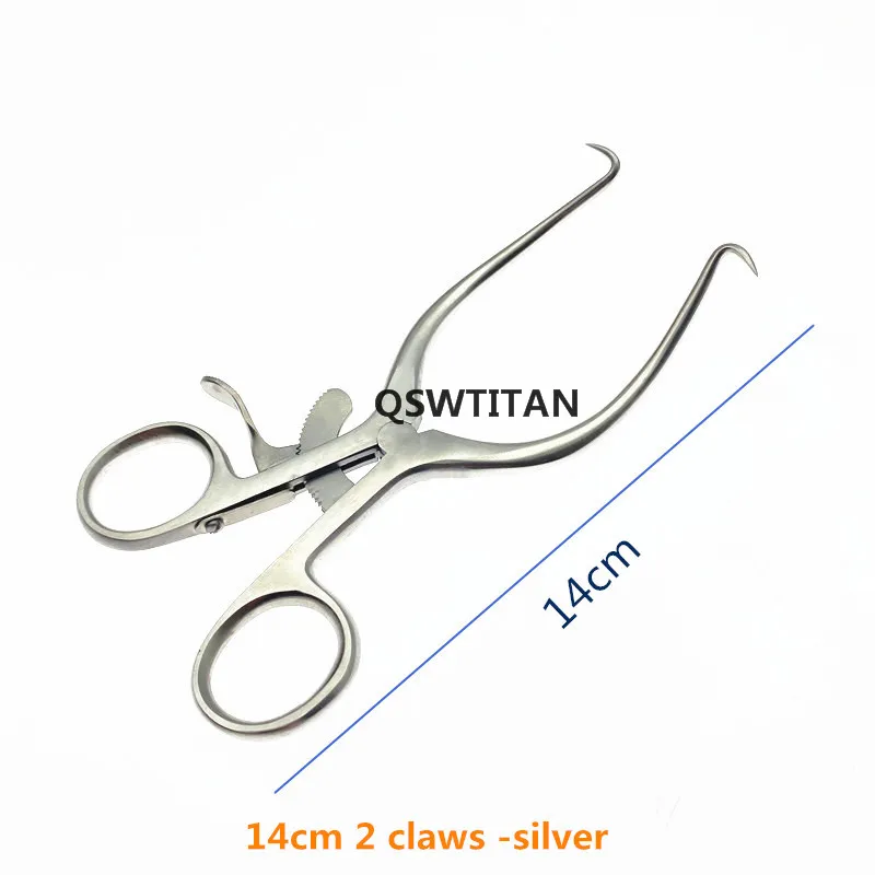 Weitlaner Retractor 2 claws Stainless Steel Self-Retaining Retractor tool orthopedics Veterinary Instruments