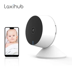 Laxihub 1080P IP Camera Wifi Webcam Mini Indoor Cam for Home/Pet Surveillance Camera Baby Monitor & Cloud Kamera Wifi Camera