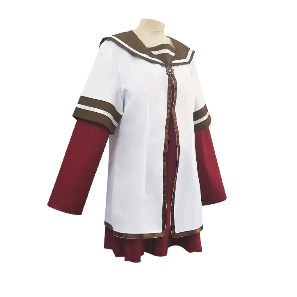 YuruYuri Cosplay uniform Nanamori Junior High School Girls Uniform Summer School Uniform