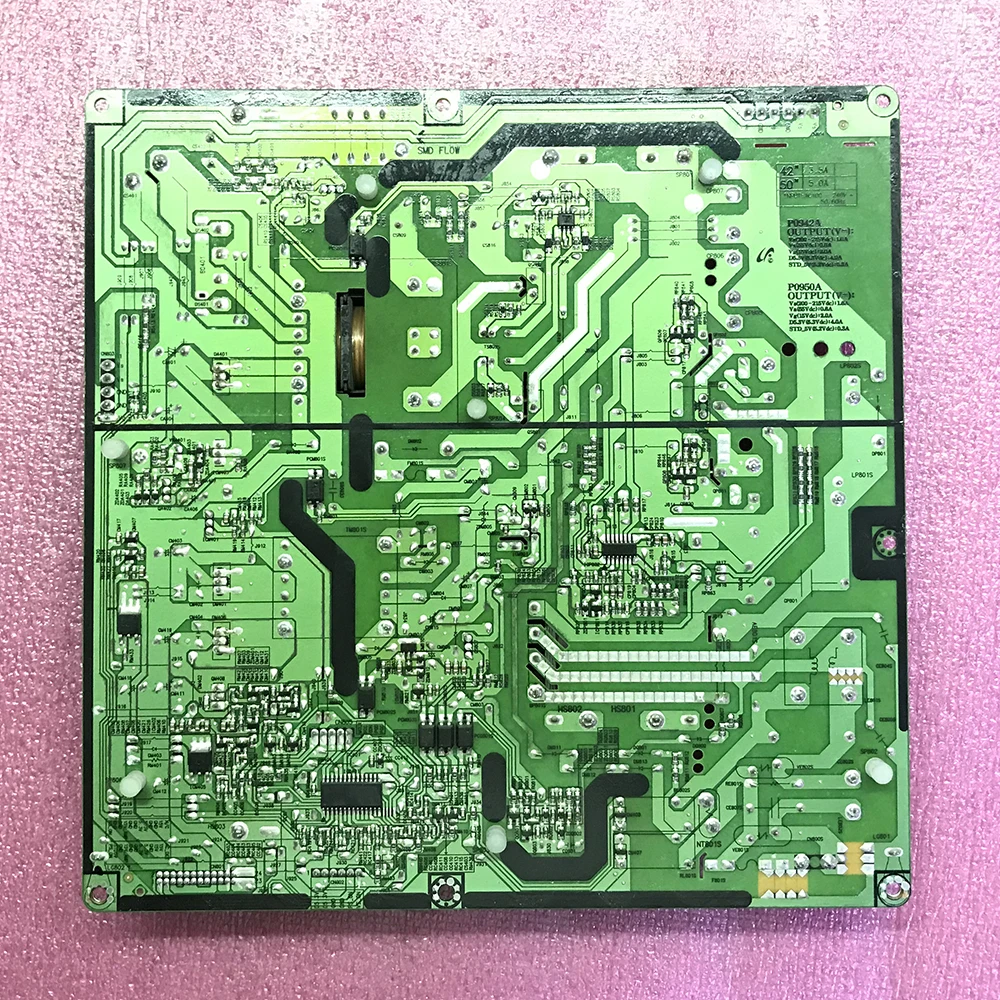 Placa de fonte de alimentação, equipamento profissional, placa de suporte de energia original para samsung tv p0942a