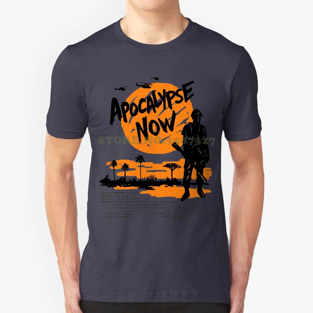 T Shirt Male Hipster Tops Apocalypse Now Movie Poste T Shirt Olive All Sizes S To 5xl V25