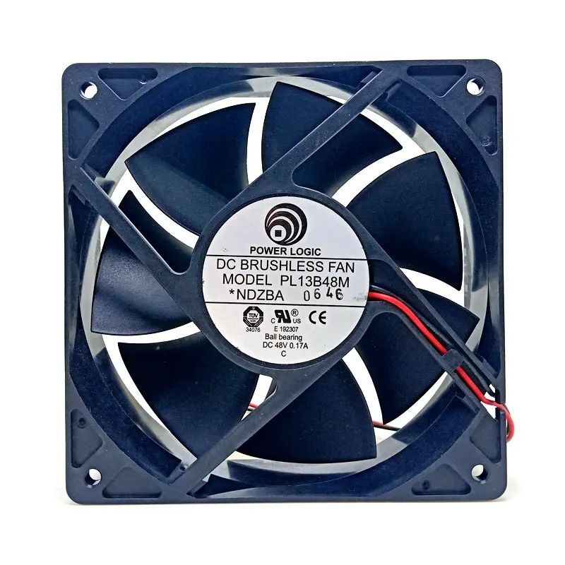 Original PL13B48M DC48V 0.17A 120x120x38MM 12cm 2Lines Inverter Cooling fan