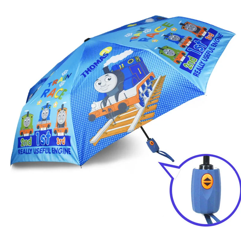 Disney Portable Foldable Umbrella Children Kid Girl Boy Baby Frozen Parasol Windproof Rain Umbrella Easy Opening Folding gift