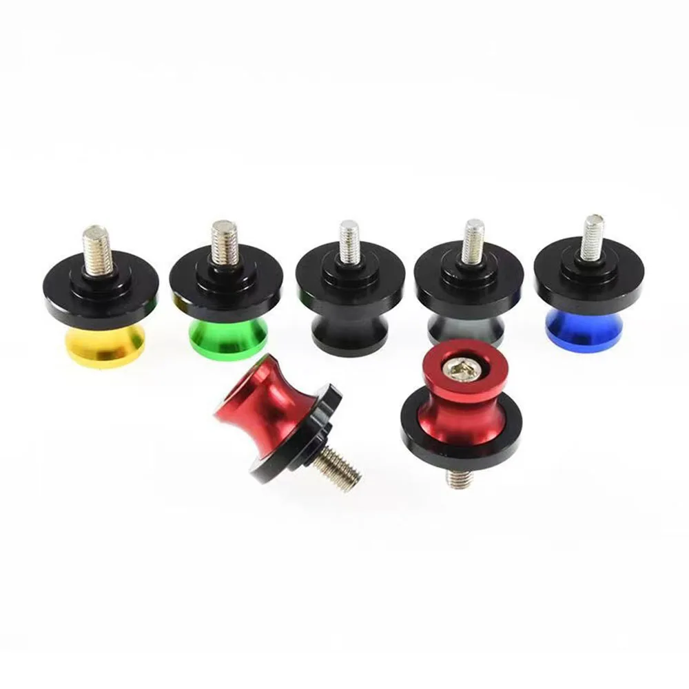 ER-6N Motorcycle Swingarm Spools Rear Stand Screws Sliders CNC Aluminum Accessories for Kawasaki ER6N 2006 - 2013 2014 2015 2016