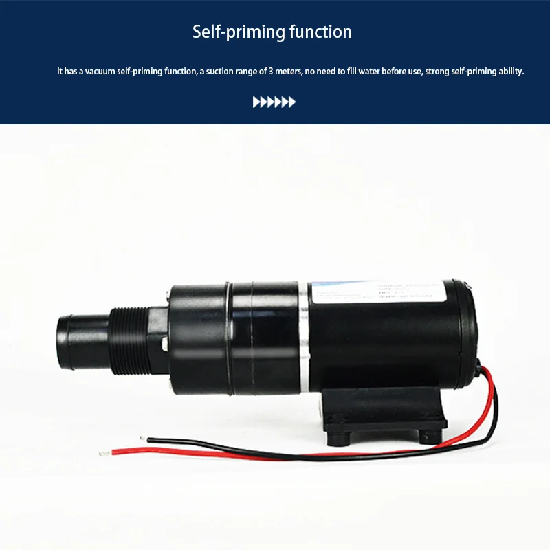 Electric High Pressure Cutting-type Sewage Household Toilet Sewage Pump RV Kitchen Non-clogging DC 12V 24V Garbage Pump MP-4500