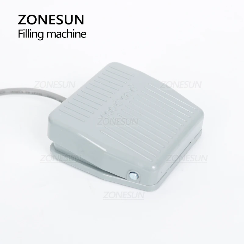 Imagem -06 - Zonesun Gfk280 Líquido Máquina de Enchimento de Garrafa Automática Máquina de Enchimento de Óleo Cosmético para o Óleo Leite Bebida Água Suco