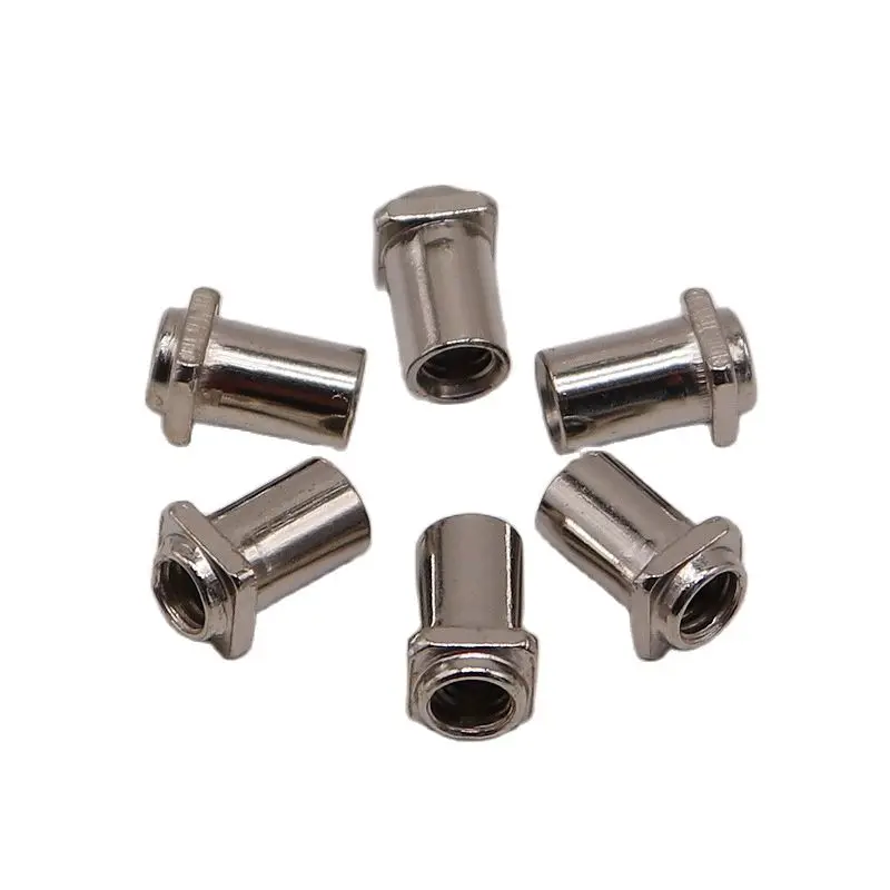 M5 M6 Drum Screw Nut Drum Nut Iron Material Drum Set Drum Part Silver Color Drum Accessories 20 Pieces