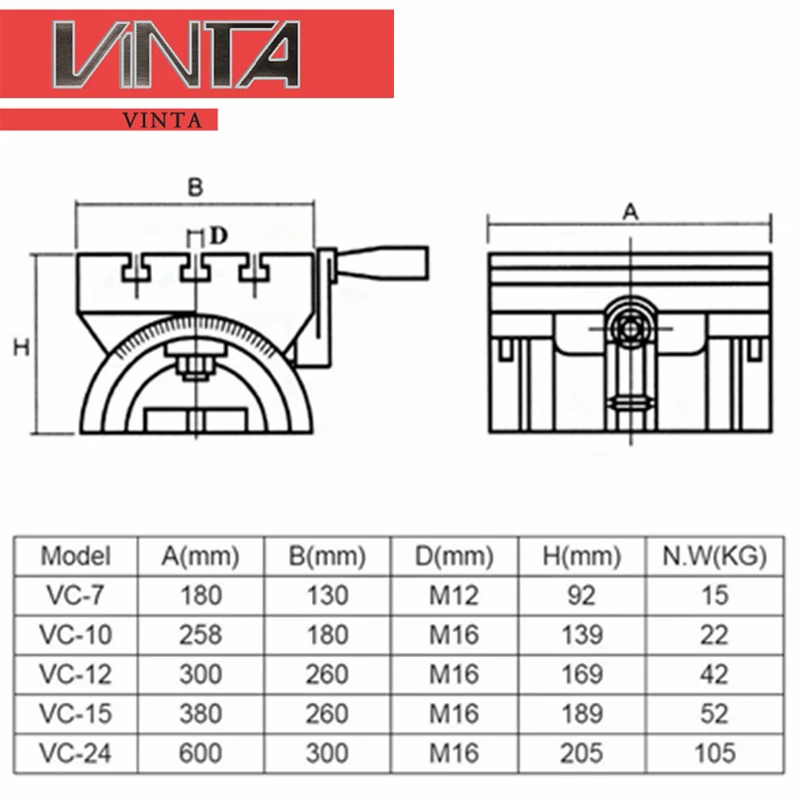 精密CNCフライス盤,高抵抗,調整可能な角度テーブル,傾斜プラットフォーム