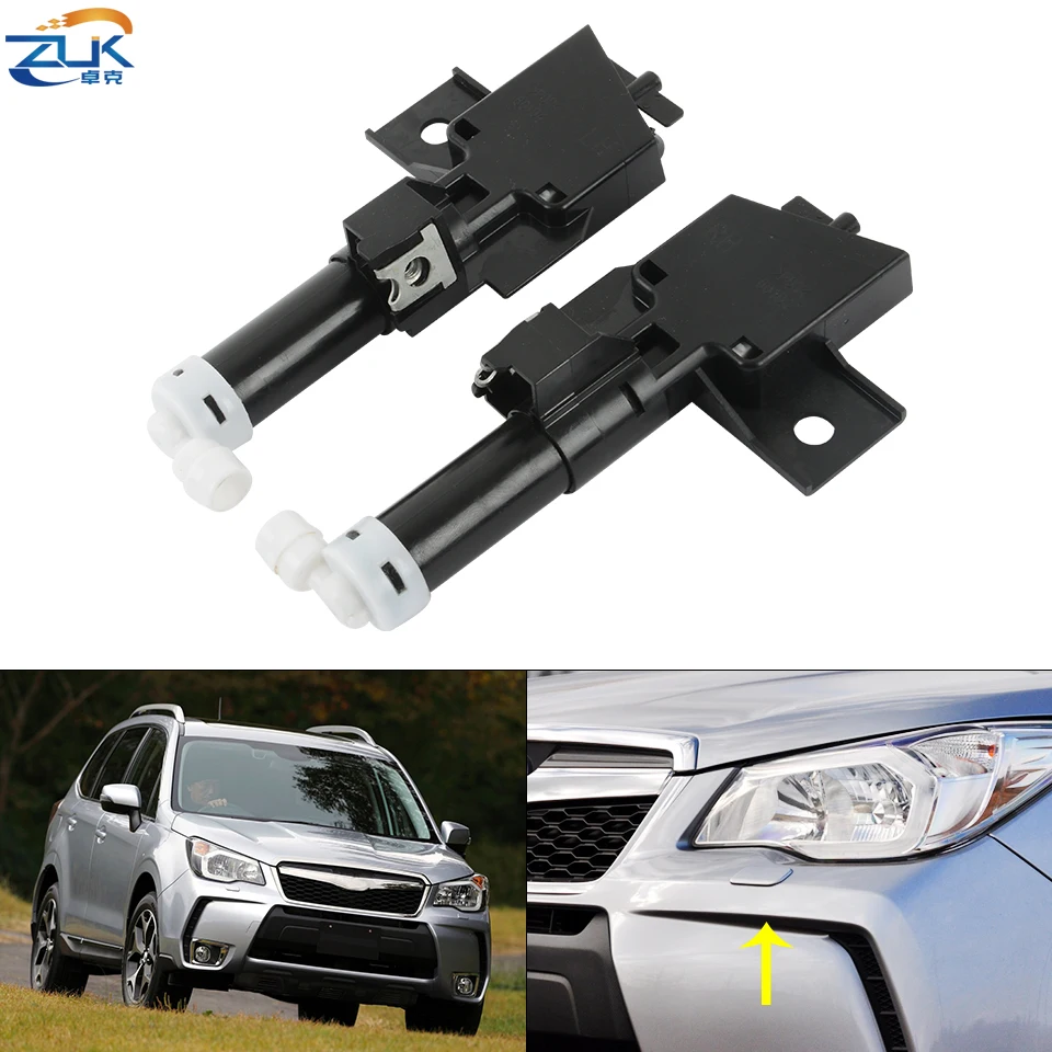 ZUK Headlamp Headlight Water Spray Nozzle Washer Actuator Jet For Subaru Forester SJ 2013 2014 Head Light Lamp Washer Nozzle