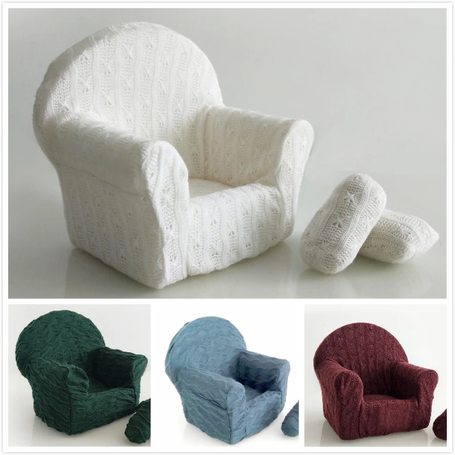 Neugeborenen Baby Sofa Infant Posiert Fotografie Prop Baby Schießen Zubehör Foto Studio Hilfs Requisiten Viele Farben