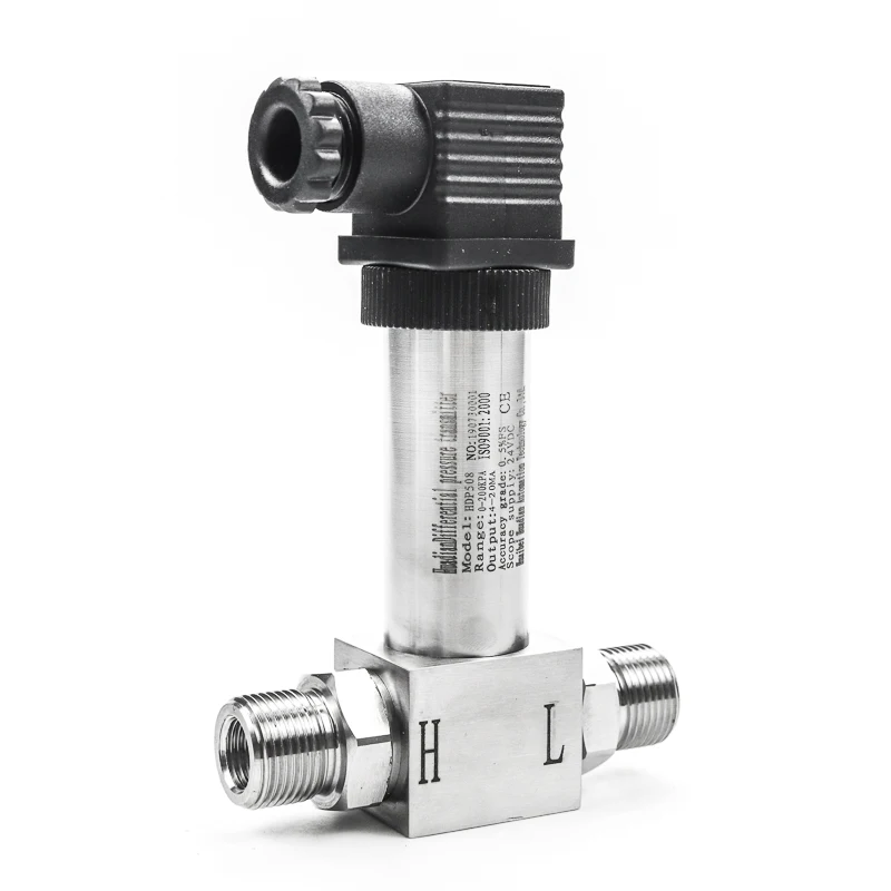 0-5Kpa Differential Pressure Transmitter With 4-20mA Output Signal Pressure Sensor