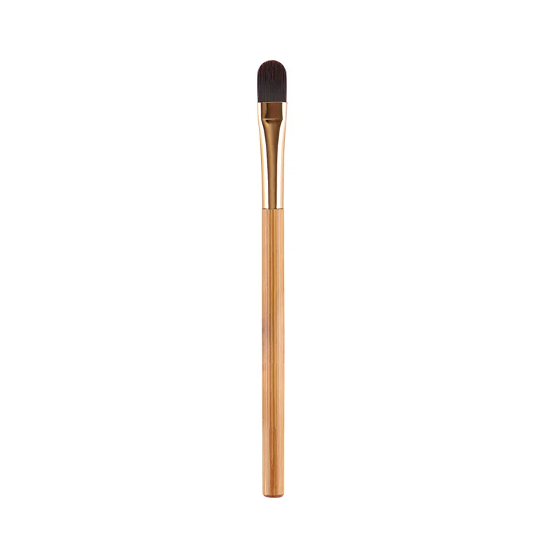 High end T Series Bamboo Handle Precision Concealer Brush Lipstick Brush Makeup Brush Tool