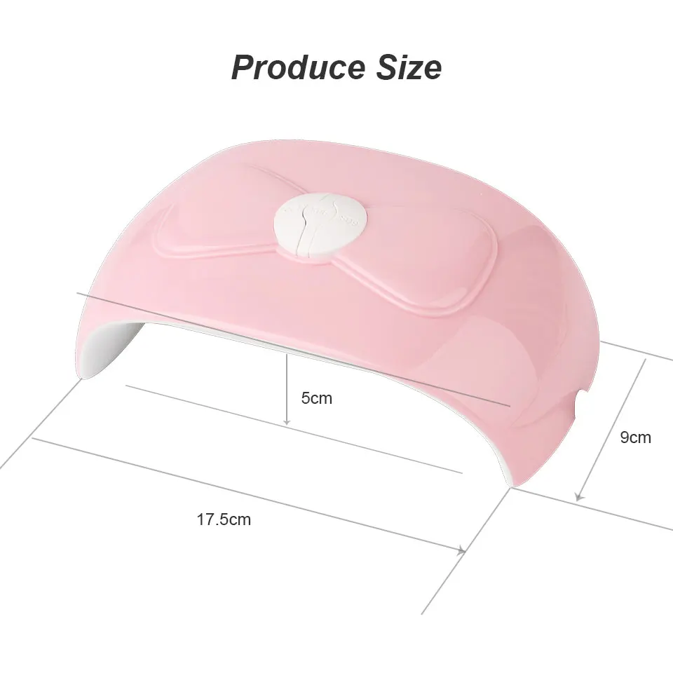 Mini 54 W Nageldroger Machine UV LED Lamp Draagbare USB-kabel Thuisgebruik Nagel UV Gel Vernis Droger 18 LED UV manicure Lamp nagels