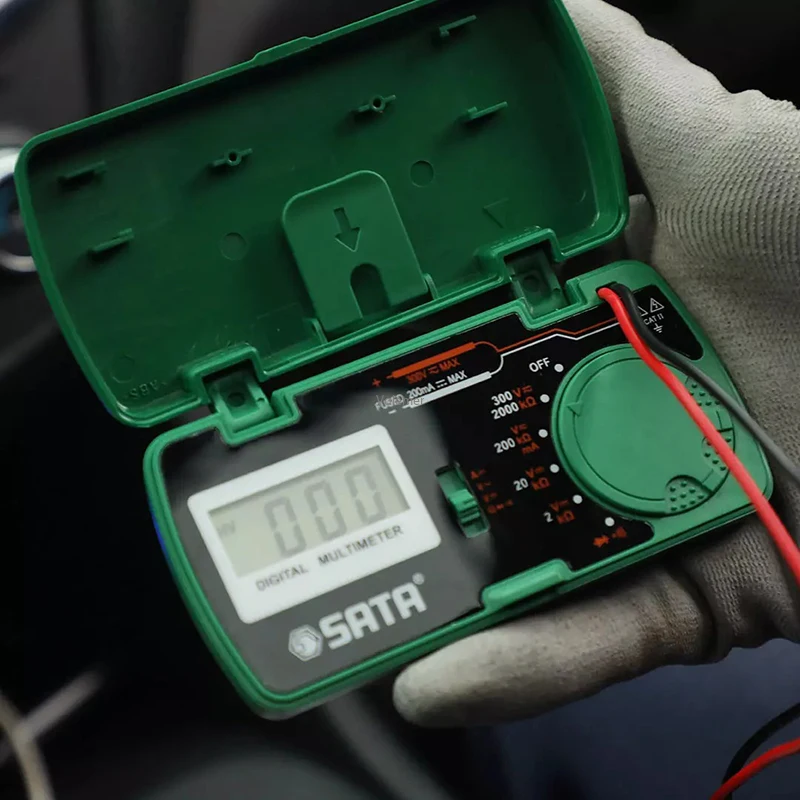 Youpin Sata Multimeter Full Range Overload Protection AC and DC Voltage Mini Pockets Measurement Measurable Continuity