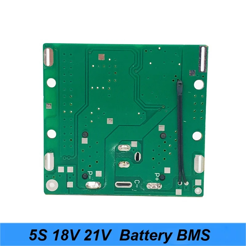 5S-batería de litio de ion de litio BMS 18650, 18V, 21V, 20A, destornillador, Shura, cargador, Placa de protección, compatible con Turmera