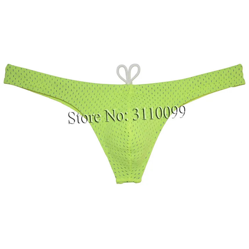 Bañador con Tanga para hombre, ropa interior para surfear, minibikini, ropa de playa