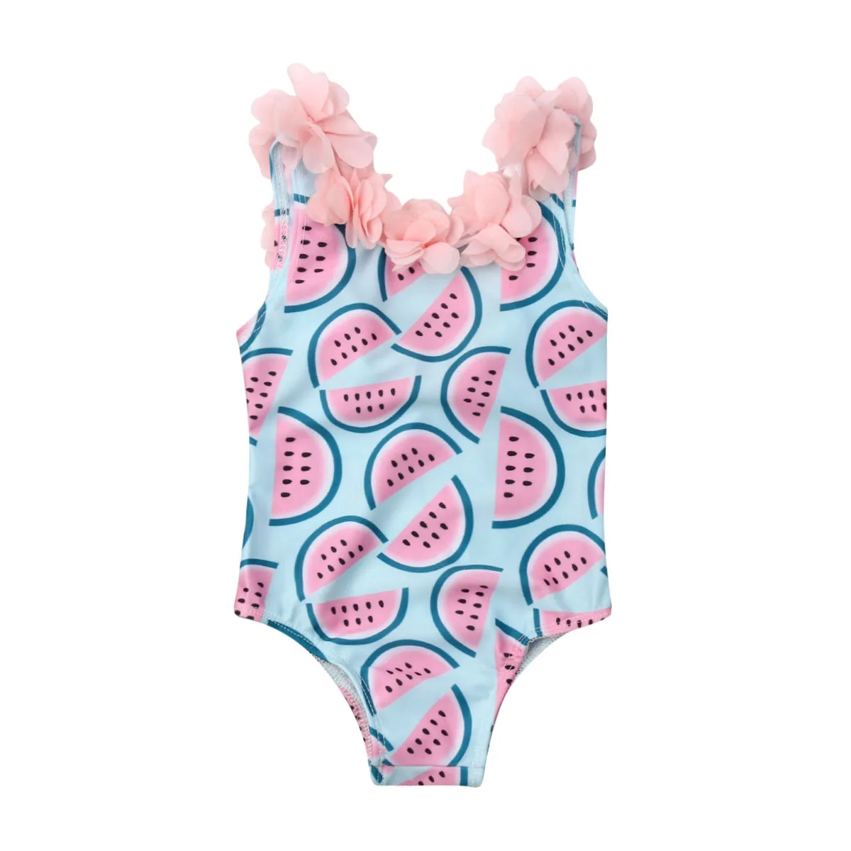 

Toddler Infant Baby Girls Watermelon Swimsuit Swimwear Swimming Bikini One-Piece Bodysuit Swimwears for 0-4Years Girl