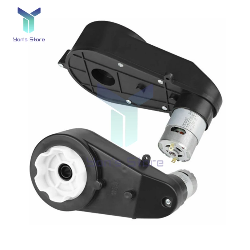Caixa de Velocidades do Motor dc para Crianças Resistente ao Desgaste Baixo Ruído 12v 55018000 55023000rpm Brinquedo do Carro