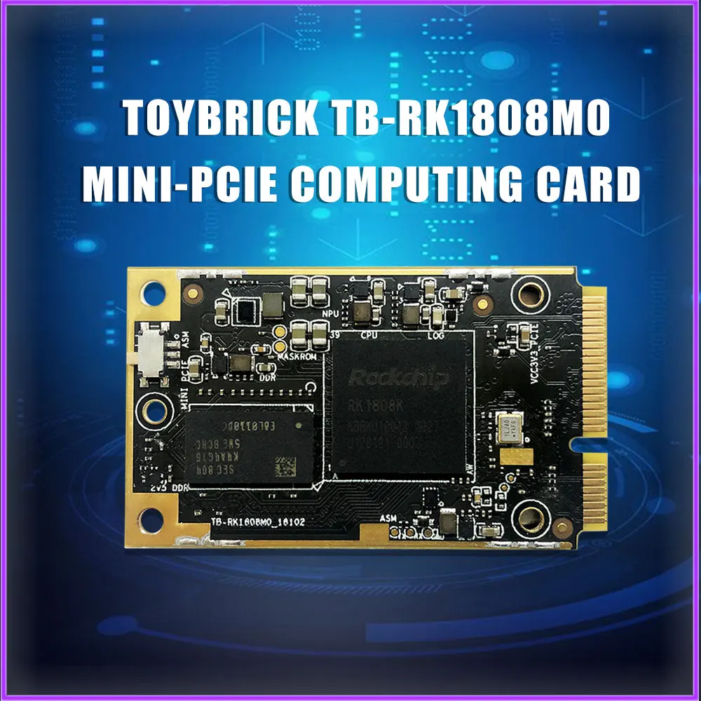 TB-RK1808M0 Mini-PCIe neural network computing card AI artificial intelligence