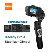 Hohem iSteady Pro 3 Handheld Gimbal 3-Axis Waterproof Stabilizer for Osmo Action Gopro Hero 8/7/6/5/4/3 Action Cameras