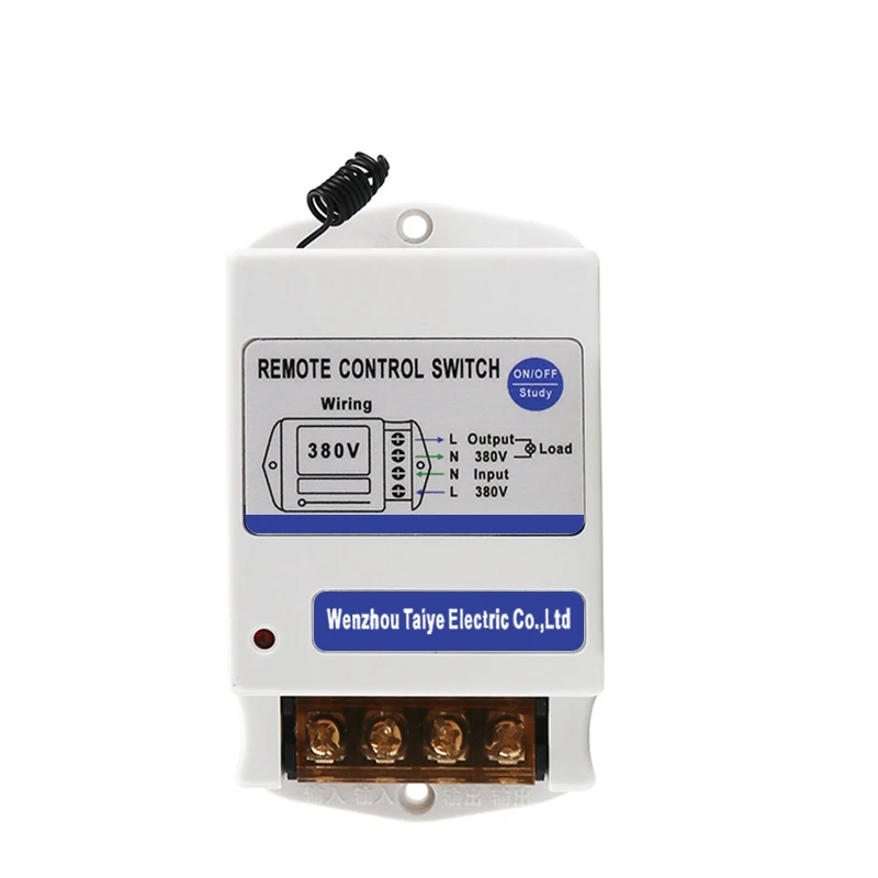 220V 380V Water Pump Wireless Industrial Remote Control Switch Intelligent High power household Wireless Electrical Switches