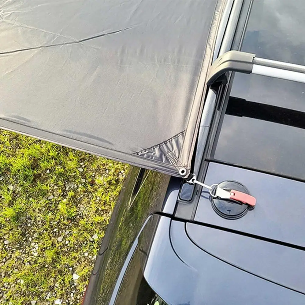 Âncora de ventosa para a barraca do carro, Protegendo a piscina do gancho, Outdoor Tie Down Camping Tarps, Toldos laterais tendas