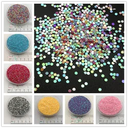 Paillettes sciolte in PVC a forma di punto, Paillettes glitterate per Nail Art, Manicure, coriandoli da sposa, accessori per ornamento, 20g, 1mm