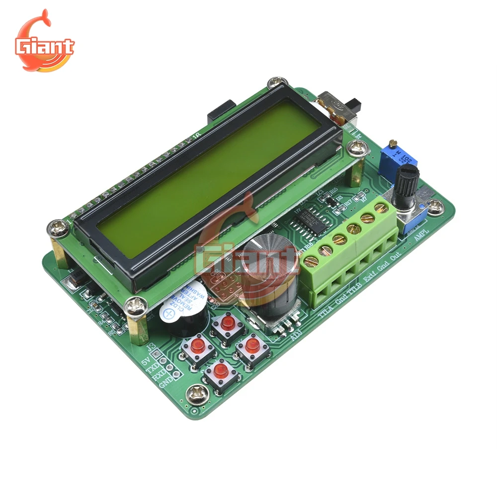 FY1005S Signal Source Variable Frequency DDS Function Signal Generator 0.01Hz-5MHz Digital LED Display DIY Modules TTL Output