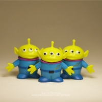 Disney Toy Story 4 Green Aliens 4cm 3pcs/Set Action Figure Anime Decoration Collection Figurine Doll Toy Model for Children Gift