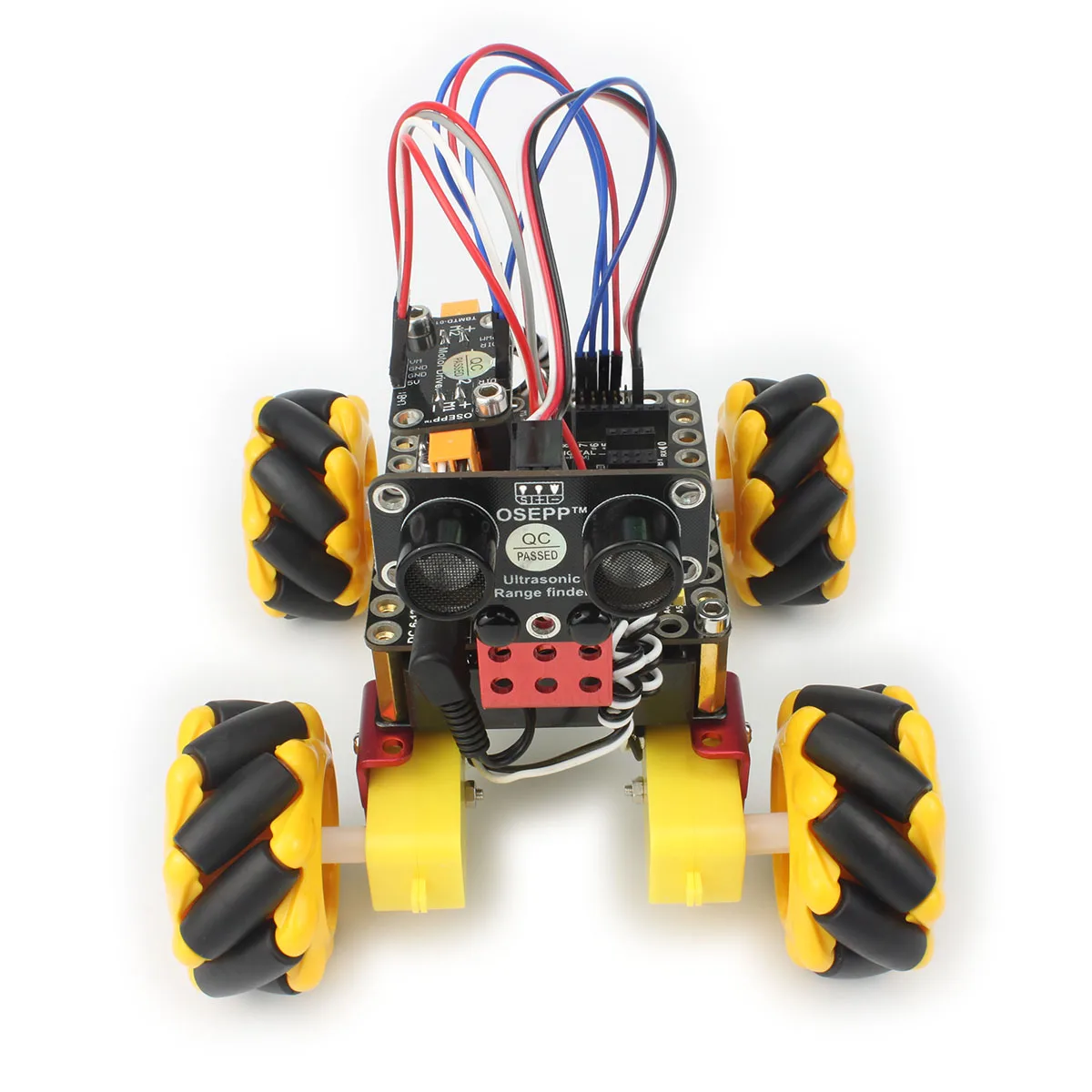 Mecanum Wheel RC Robot Car Kit For Arduino With TT Motor Scratch Graphic Programming STEM Toy