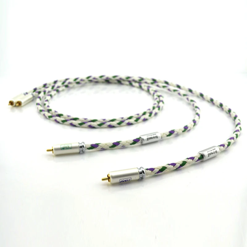 

pair Hi-end xlo Reference 3 R3-1 RCA Interconnect cable with XLO RCA plug connector hifi audio RCA to RCA cable
