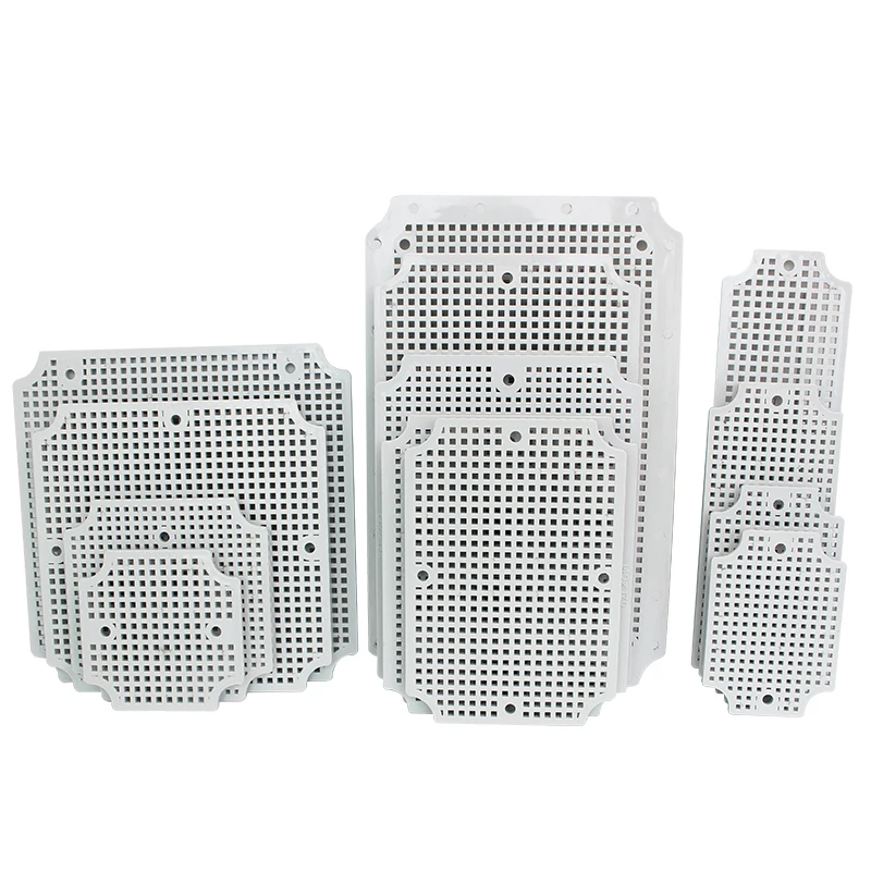 IP67 WaterproofJjunction Box Base Plate ABS Honeycomb Mounting Base Plate Outdoor Monitoring  Waterproof Box Fixed Base Plate