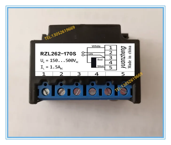 

Rzl262-170s Input; 150v-500vac Input Current: 1.5A Motor Brake Rectifier Block