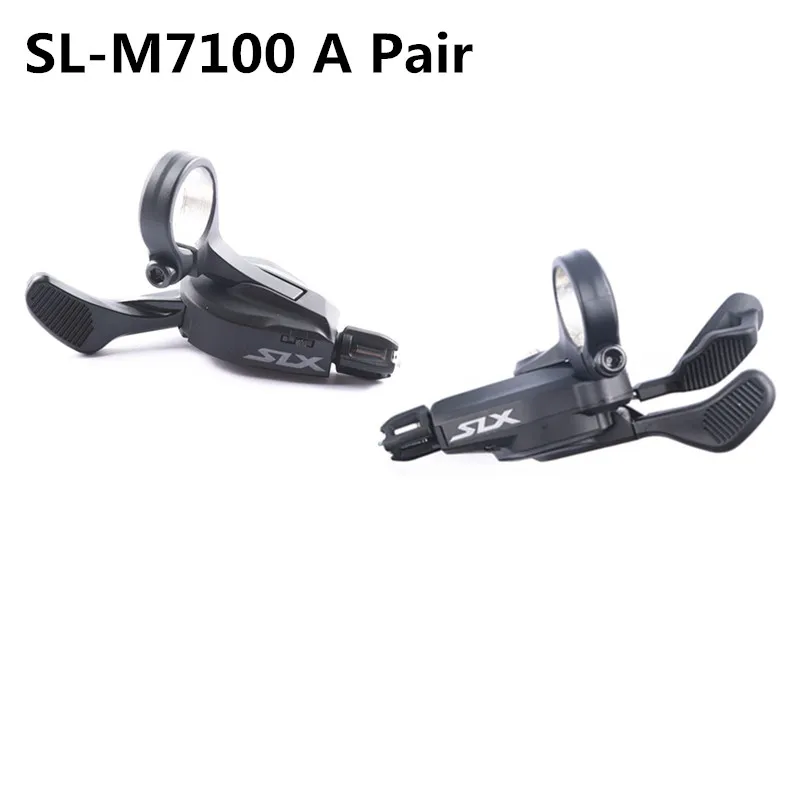 SHIMANO SL M6100 M7100 M8100 M5100 DEORE SLX XT Links 2s Rechts 12s Schalthebel 1PCS MTB Fahrrad Radfahren fahrrad Schalthebel – Detail 12