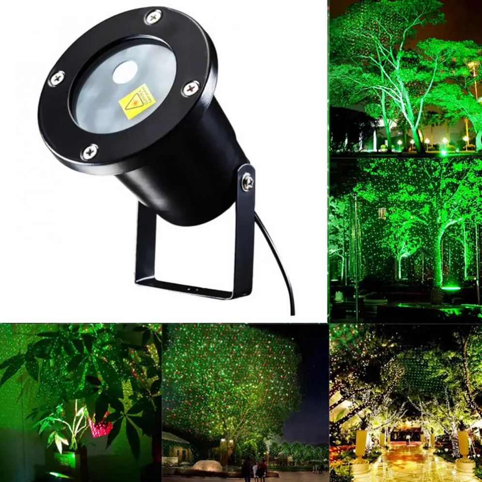 

Waterproof Garden Tree Moving Laser Projector LED Stage Light Sparkling Landscape Lights for Outdoor Decorations