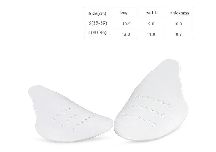 4/2Pcs Anti Falten EVA Schuh Schild Sneaker Anti Falte Unterstützung Schild Kappe Kappe Robuste Halter Schuhe kappe Anti Fuß Quetschen Pflege – Detail 3