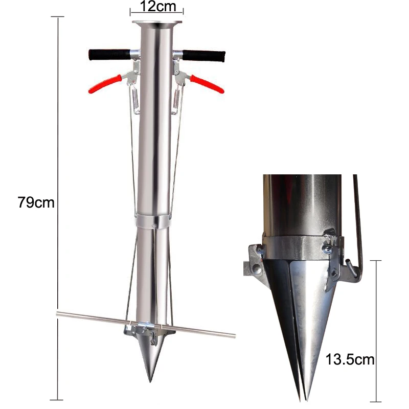 

HEMAN Seeding Transplanter Vegetable Young Plant Manual Stainless Steel Planting Garden Tools