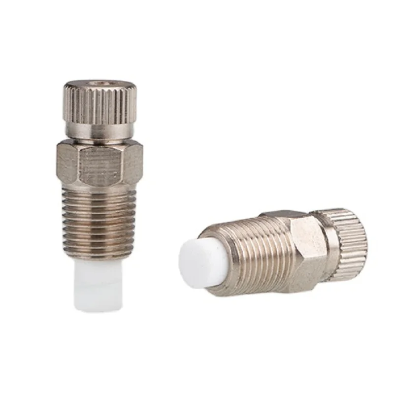 2Pcs/lot 1/8 Inch High Pressure Fog Misting Nozzle Copper Anti-drip Atomization Colling Sprinklers Garden Irrigation Tool